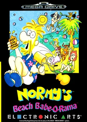 Normy's Beach Babe-O-Rama (USA, Europe) box cover front